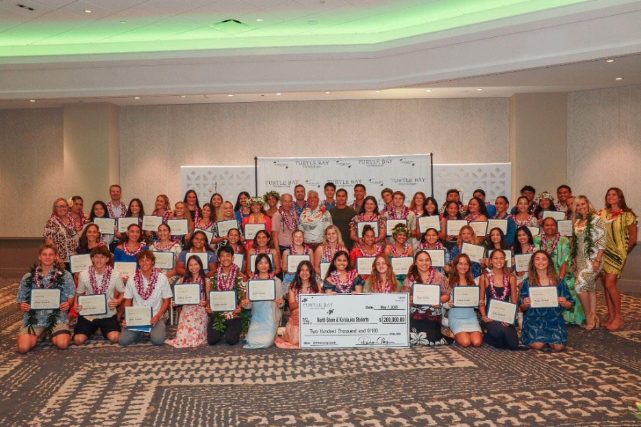 Turtle Bay Foundation awards $200,000 in Scholarships to 86 North Shore & Koʻolauloa Students