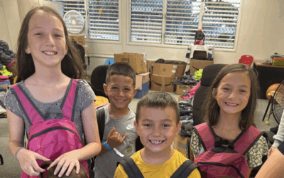 Backpacks, Bottles and a Brighter Future