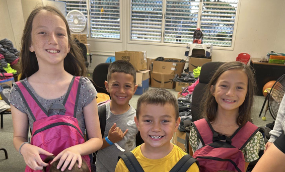 Backpacks, Bottles and a Brighter Future
